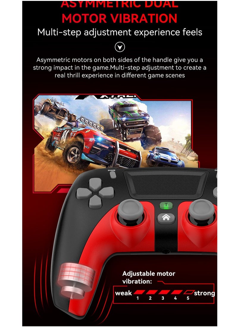 Generic - Wireless PS4 Slim/Pro and PC Game Controller with Dual Vibration Gamepad, Six-Axis Gyroscope Joystick, Perfect Gift for Kids - Image 1