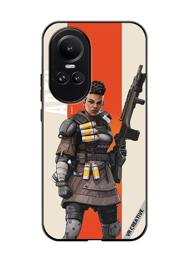 VR CREATIVE Protective Case Cover For Oppo Reno 10 Apex Legends Bangalore Design Multicolour - Image 1