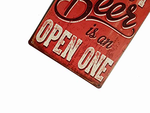 ERLOOD Best Beer Vintage Funny Home decor Tin Sign Retro Metal Bar Pub Poster 8 x 12 - Image 4