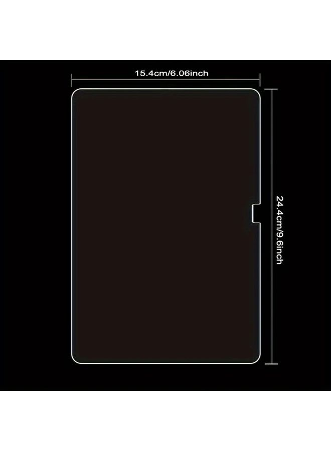 3 Pcs Tempered Glass Screen Protector For Galaxy Tab A7 10 4 Inch 2020 2022 Models Anti Fingerprint Anti Glare 9H Hardness - Image 2