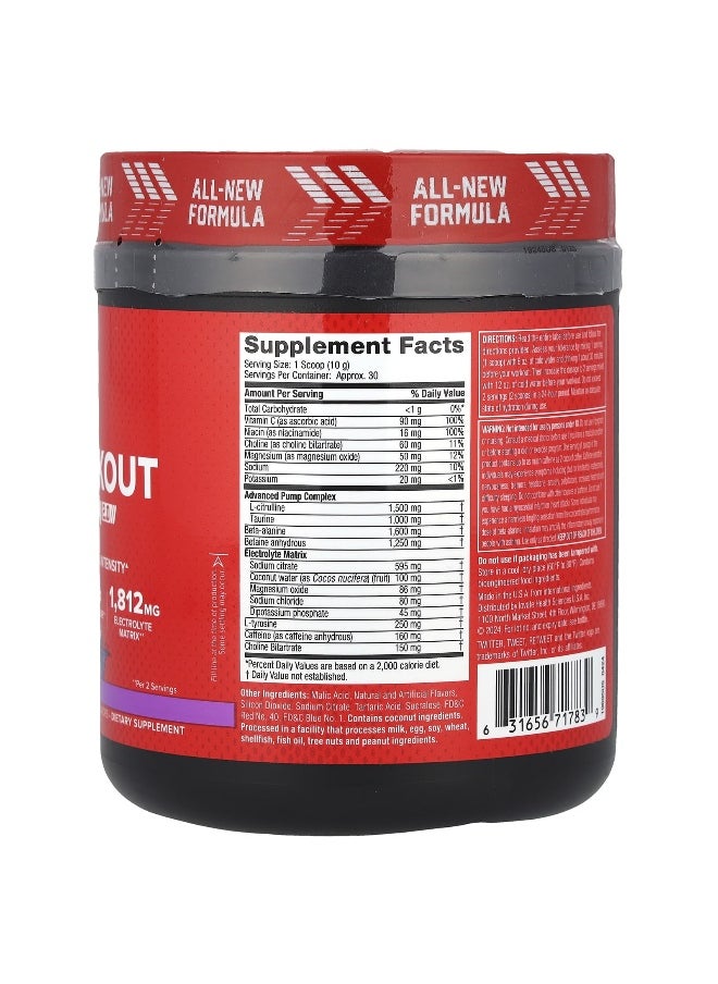 SIX STAR SIXSTAR, Pre-Workout Explosion 2.0, Grape, 10.19 oz (289 g)  - Image 2