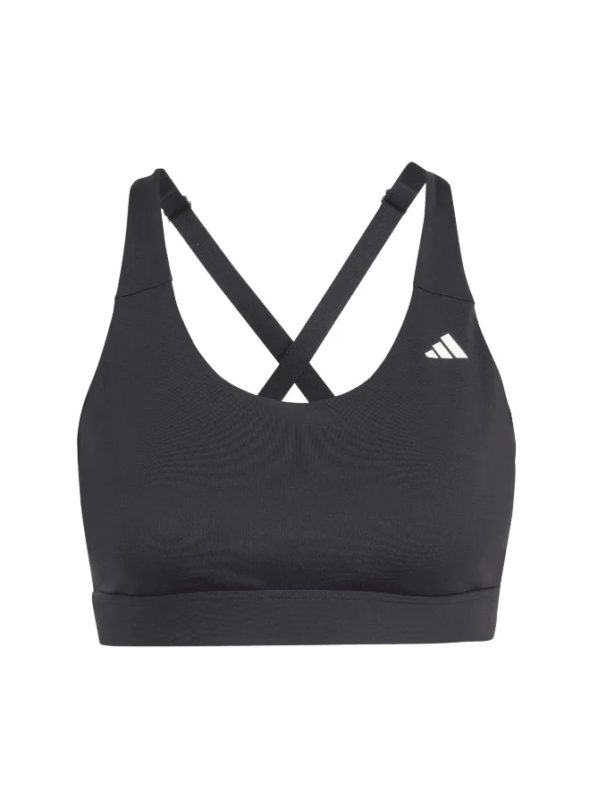 Adidas Adidas Ultimate Ms Bra Black Training Bra For Women Xsac