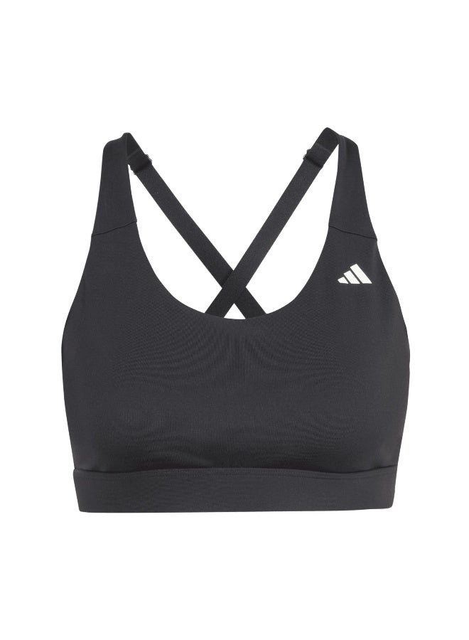 اديداس حمالة صدر تدريب نسائية سوداء من - Image 2