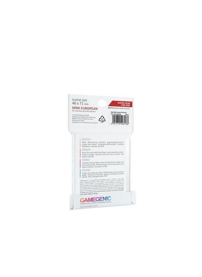 Gamegenic Matte Board Game Sleeves 50Pieces Set  - Image 3