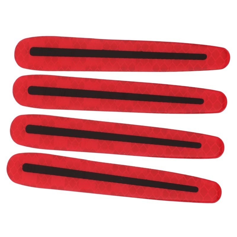 Reflective Car Door Handle Protectors 4 Piece Set Scratch Resistant Vibrant Color - Image 2
