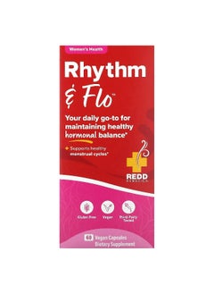 REDD REMEDIES Redd Remedies, Rhythm & Flo, 60 Vegan Capsules  - Image 1