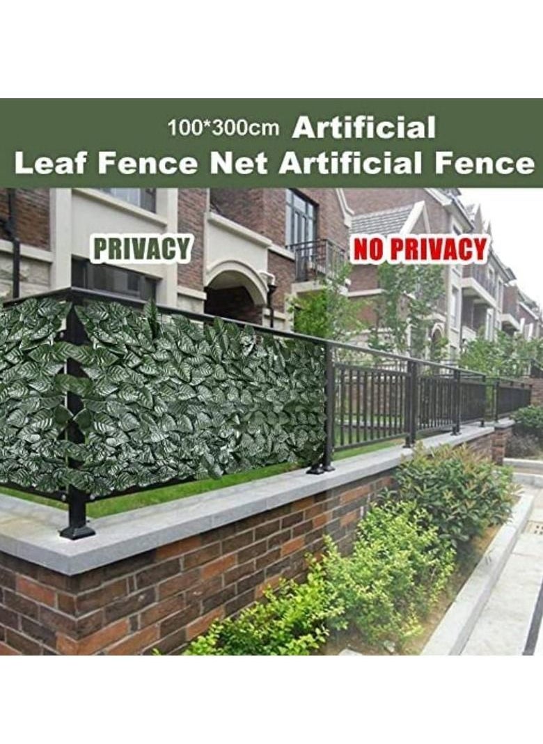 Cool Baby 118 x 39 inches Artificial Hedge and Artificial Ivy Maple Leaf Decoration Leaf Wall Fence  - Image 4