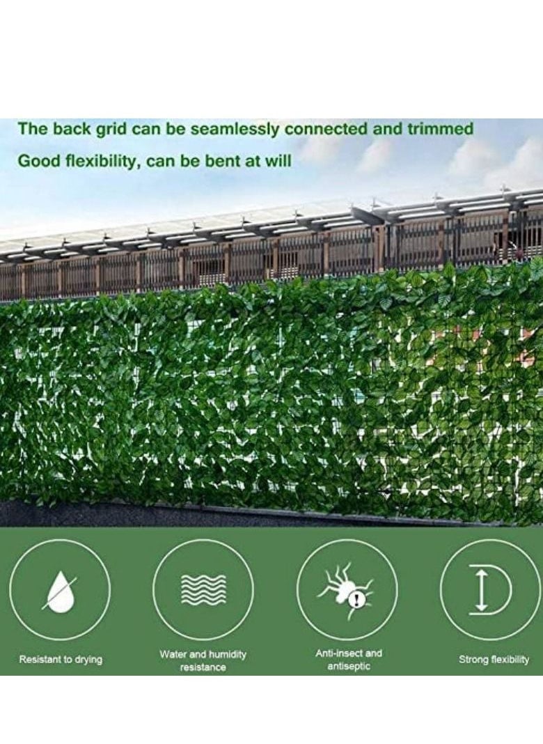 Cool Baby 118 x 39 inches Artificial Hedge and Artificial Ivy Maple Leaf Decoration Leaf Wall Fence  - Image 5