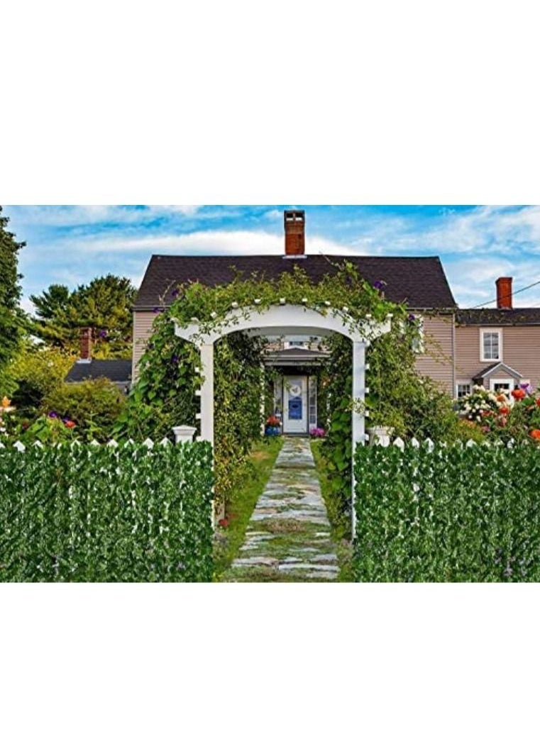 Cool Baby 118 x 39 inches Artificial Hedge and Artificial Ivy Maple Leaf Decoration Leaf Wall Fence  - Image 3
