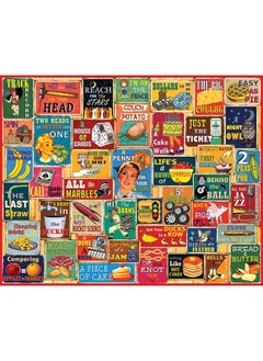WHITE MOUNTAIN Puzzles Things We Say 1000 Piece Jigsaw Puzzle  - Image 1