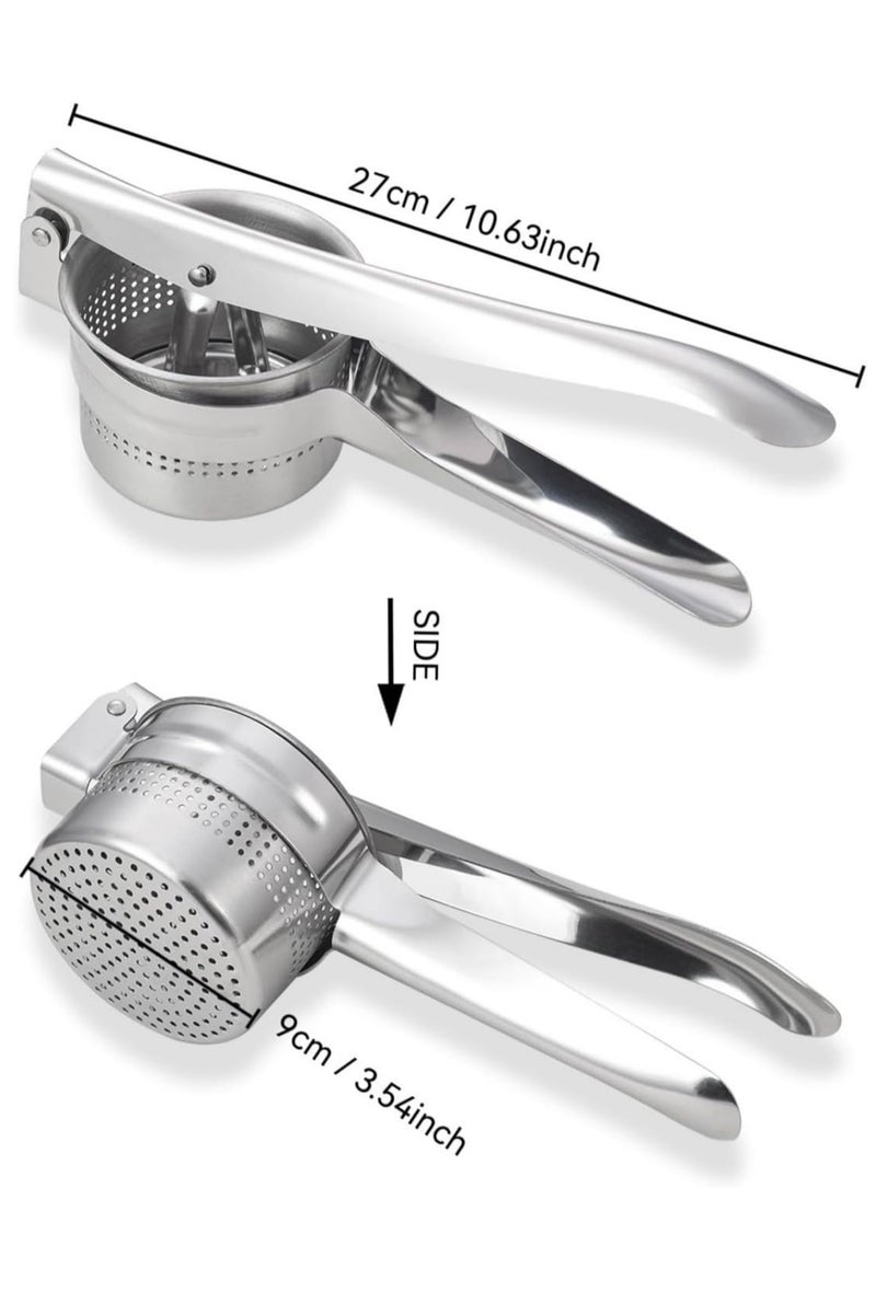 Bukela Lemon Squeezer Stainless Steel Citrus Manual Press Juicer Value for Money Comfortable Ergonomic Grip for Efficient Juice Extraction of Pomegranates, Citrus, and Other Fruits - Image 2