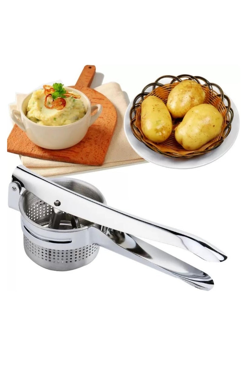 Bukela Lemon Squeezer Stainless Steel Citrus Manual Press Juicer Value for Money Comfortable Ergonomic Grip for Efficient Juice Extraction of Pomegranates, Citrus, and Other Fruits - Image 4