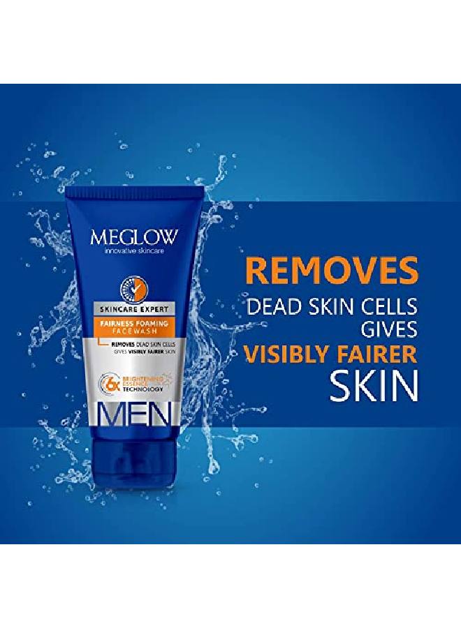 MEGLOW Men Instant Glow Face Wash with SPF15 Combo Pack of 3 (70g) with Brightening Essence Technology |Removes Dead Skin Cells and Make Skin Brighter |Paraben Free |Remove Excess Oil and Makes Skin Smooth - Image 5