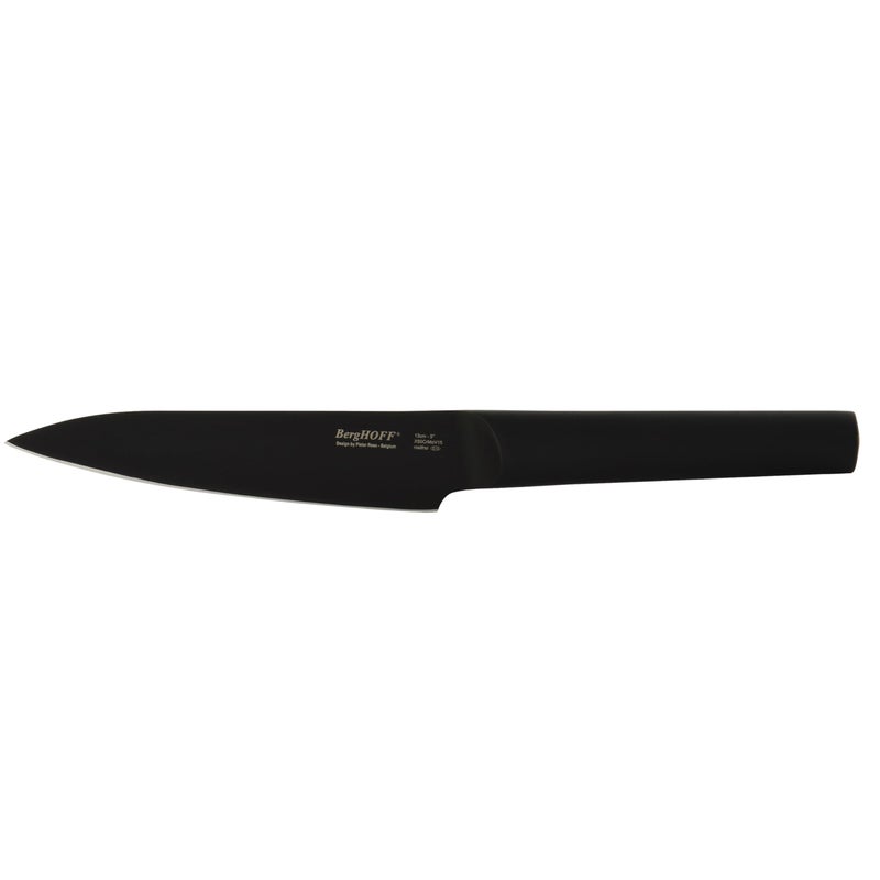BergHOFF Ron Titanium Ceramic Coated Non-Stick Utilty Knife, Stainless Steel, Black, 6 x 3 x 31 cm - Image 3