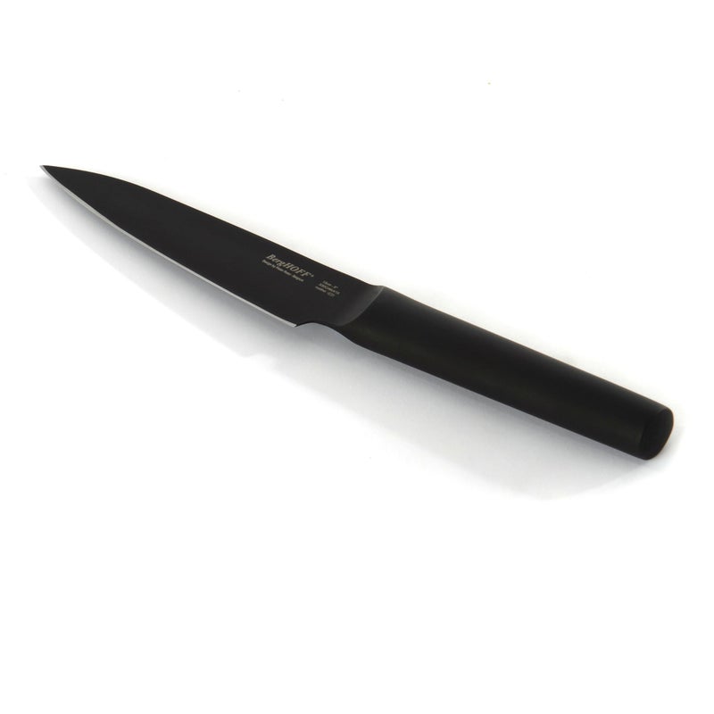 BergHOFF Ron Titanium Ceramic Coated Non-Stick Utilty Knife, Stainless Steel, Black, 6 x 3 x 31 cm - Image 4