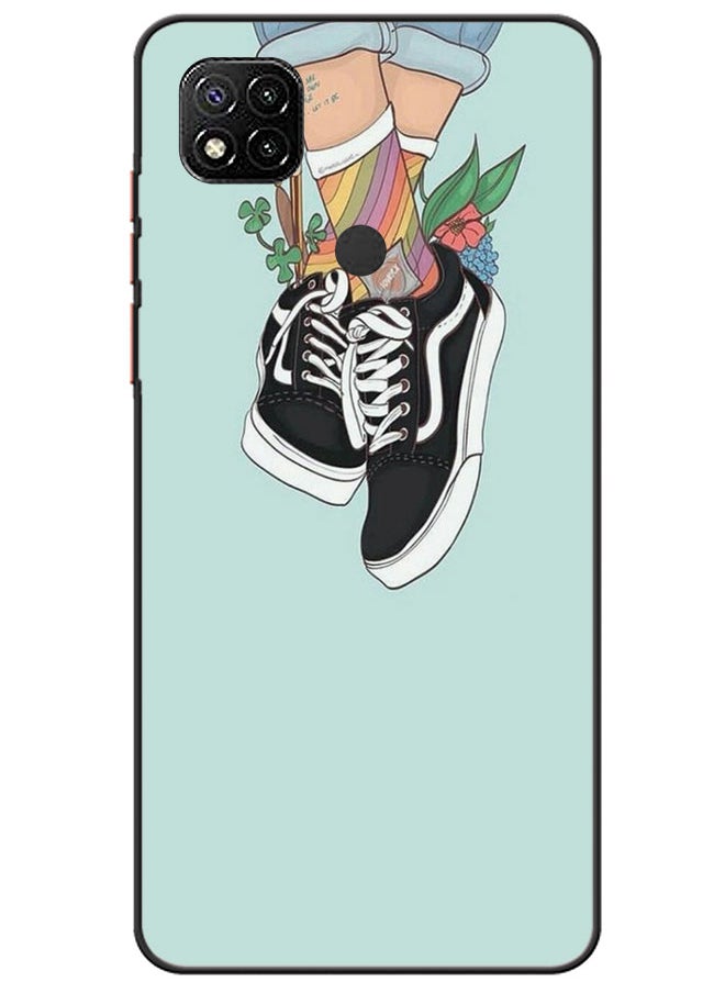 EYE CATCH Protective Case Cover For Xiaomi Redmi 9C Flower Shoes  - Image 1