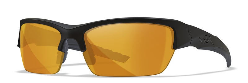 Wiley X WX Valor Tactical Sunglasses, Safety Glasses Shatterproof UV Eye Protection for Combat Shooting Matte Black Frames, Grey, Clear, and Light Rust Tinted Lenses, Ballistic Rated - Image 2