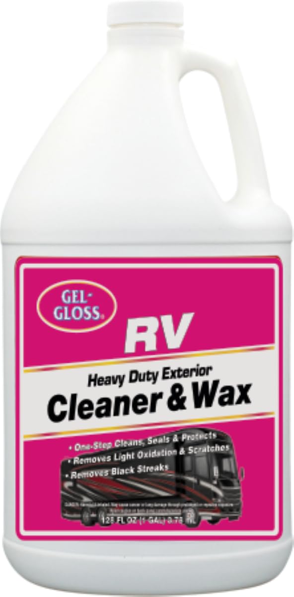 TR Industries CW-128 Gel-Gloss RV Cleaner and Wax with Carnauba - 128 oz. - Image 4