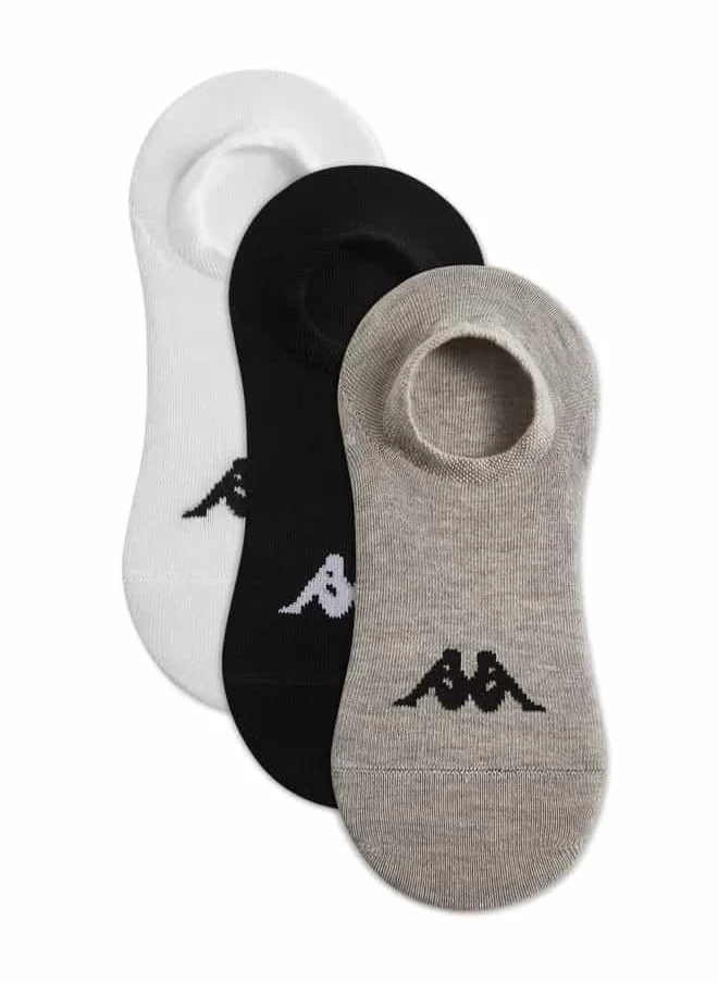 Kappa Set of 3 - Kappa Logo Print Invisible Socks