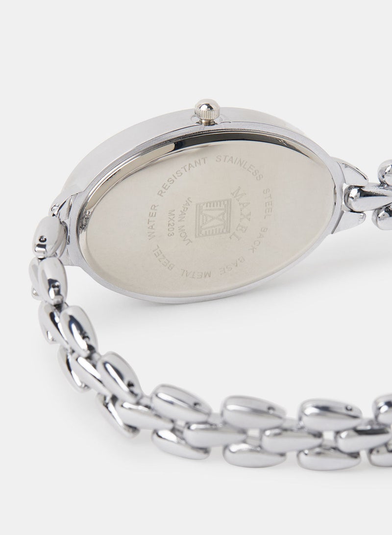 Maxel Women's Trendy Analog Wrist Watches MX48 - 28mm - Image 4