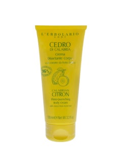 LErbolario ThristQuenching Body Cream  Calabrian Citron for Unisex  33 oz Body Cream