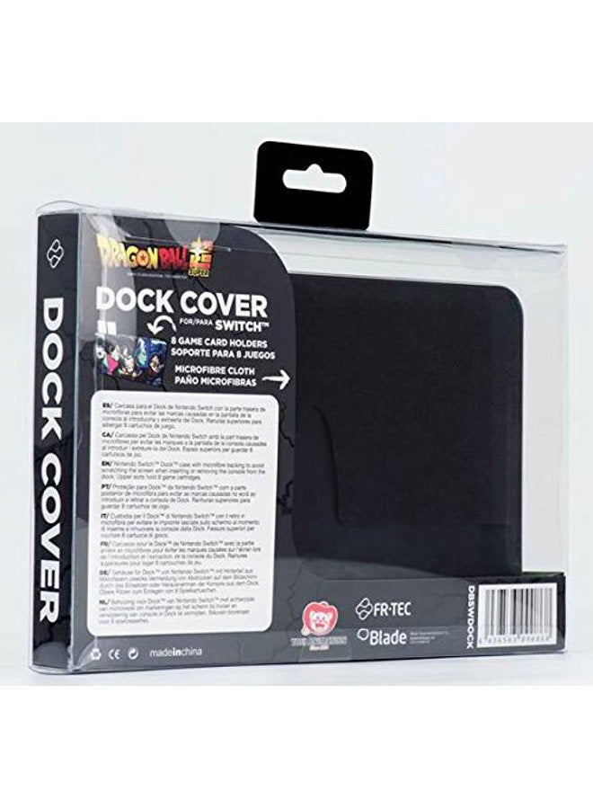 FR-TEC Nintendo Switch Dock Cover (Black) - Protects Dock, Prevents Screen Scratches, Stores Up to 6 Games - Image 2