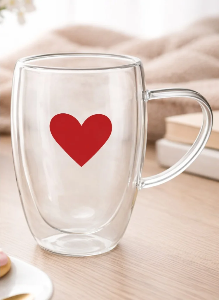 Share The Love My Love -Heart Drinking Mug