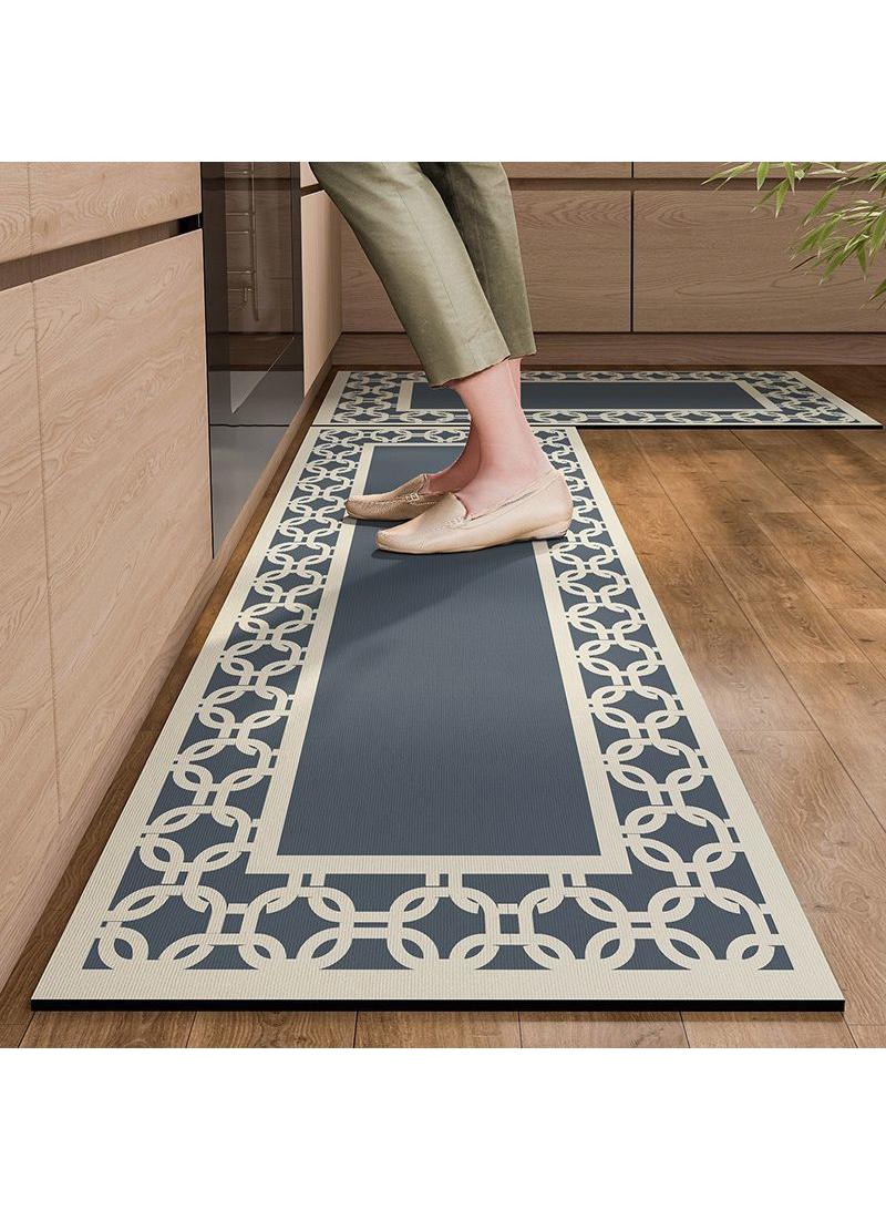 Y&D European Style Classical Style Kitchen Long Absorbent Floor Mat Non-Slip Floor Mat Easy-Dry Drop-Resistant Diatom Mud Floor Mat-40*60cm  - Image 1