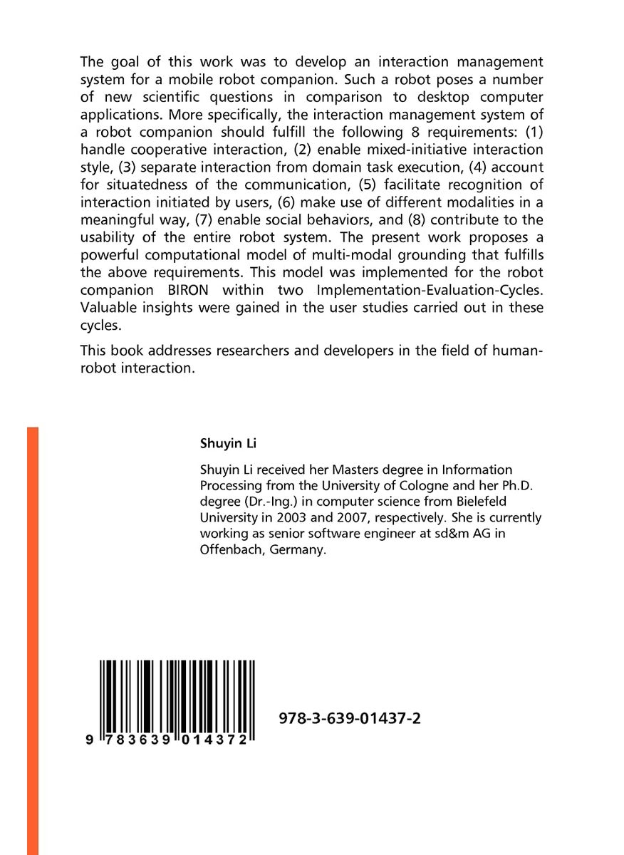Human-Robot Interaction - Multi-modal Interaction Management for a Robot Companion  - Image 2