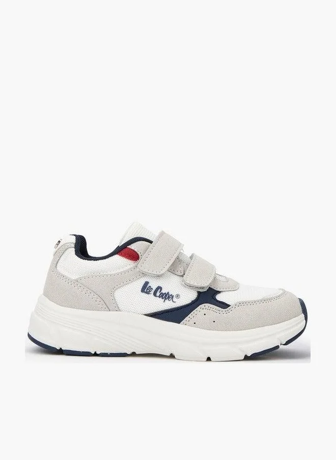 لي كوبر أحذية رياضية للأولاد بألوان متدرجة وإغلاق بشريط لاصق