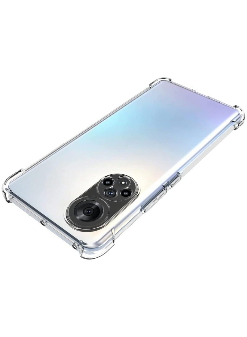 MUNTAQI Huawei Nova 9 / Honor 50 5G Case Cover Back Air Cushion Soft Silicone Shockproof Anti-Scratch Protective Bumper Shell Corner - Image 2