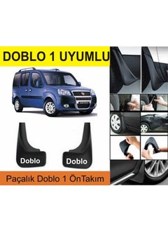 SüslenOto 100% Rubber Mud Flap Doblo Front Set  - Image 1