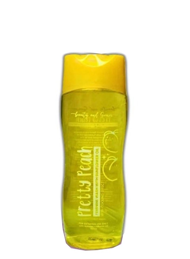 Pretty Peach Feminine Wash With Sunflower Oil 150 Ml - Image 1