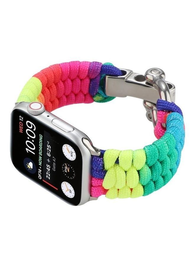 NIBEMINENT Replacement Watchband For Apple Watch Multicolour - Image 4