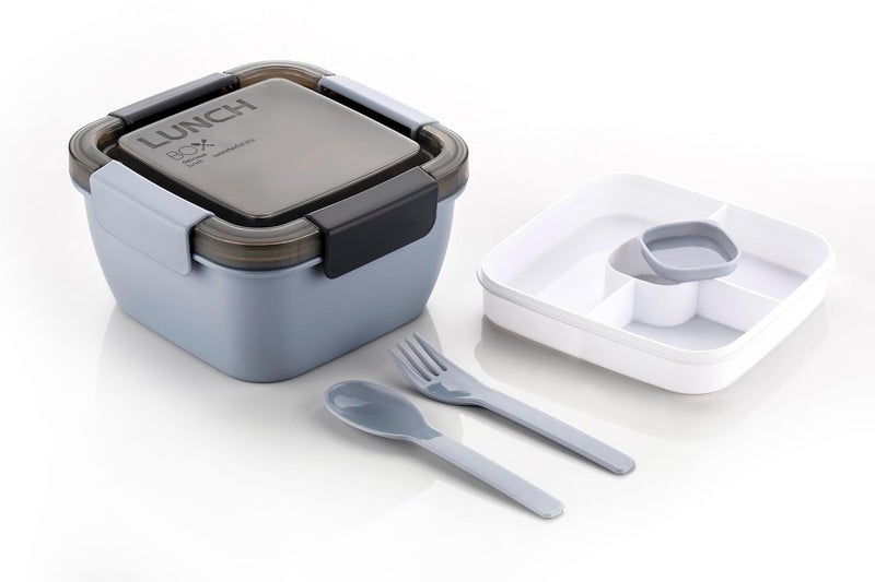 Puno Puno Unbreakable Plastic Lunch Box for SchoolOffice Traveling 1 Piece - Image 3