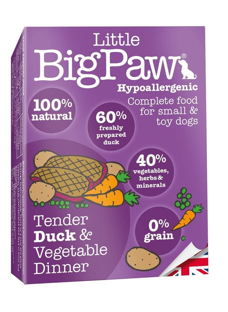 Little Big Paw Little Big Paw Duck With Vegetable Puppy Wet Food 7X150g - Image 2