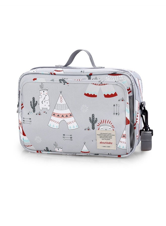 Baby Nappy Bag Small Portables Stroller Storage Bag Waterproof Hanging Diaper Bag for Baby Going Out
