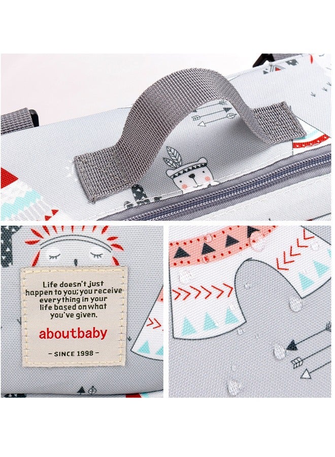 Baby Nappy Bag Small Portables Stroller Storage Bag Waterproof Hanging Diaper Bag for Baby Going Out