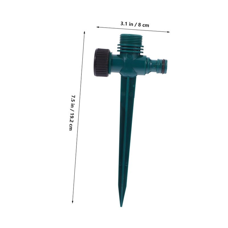 10 Pack Garden Sprinkler Holder Spikes Green Ground Insert Stake Base - Image 3