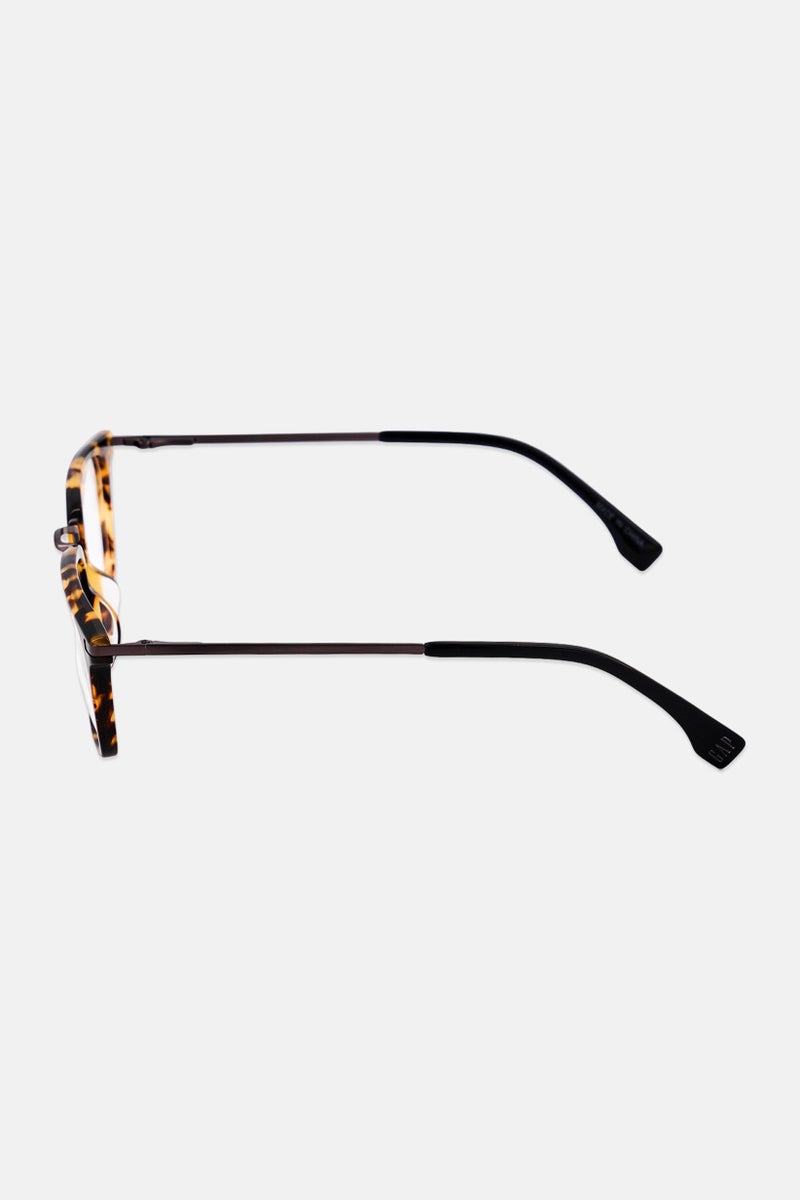 GAP Women VGP026 Square Eyeglasses, Havana Brown - Image 5