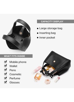 Bostanten BOSTANTEN Women's Stylish Fashion Shoulder Bag & Handbag – Elegant and Versatile Black Tote for Everyday Use  - Image 3