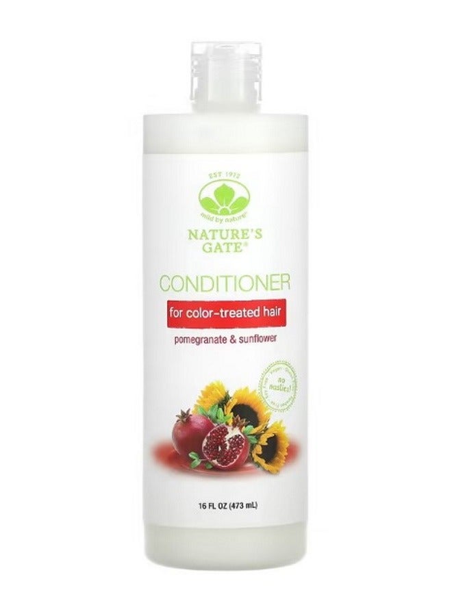mild by Nature Pomegranate  Sunflower Conditioner for ColorTreated Hair 16 fl oz 473 ml - Image 1