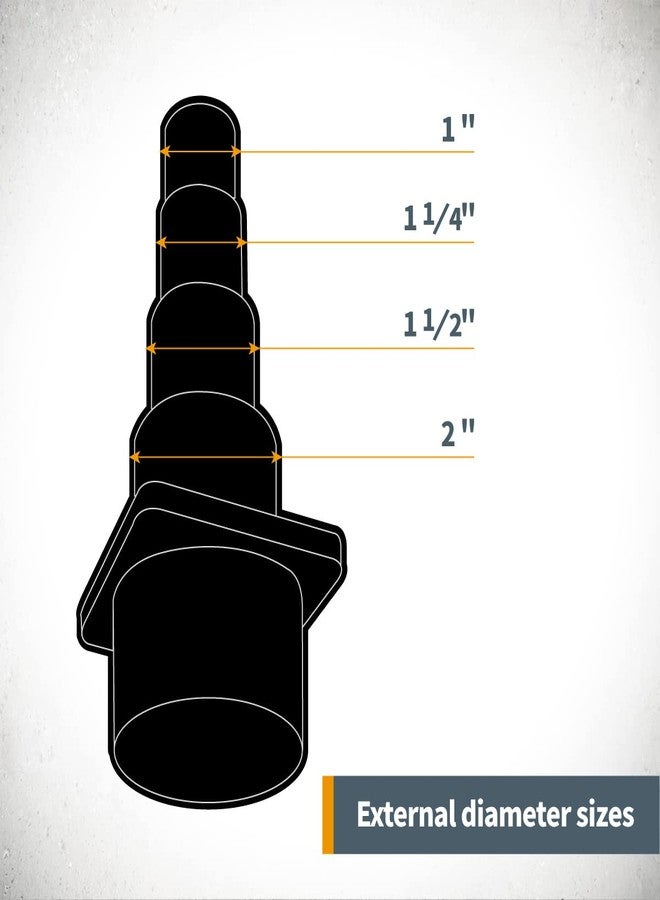 باورتيك محول أداة POWERTEC 70121 للمكانس الكهربائية الرطبة/الجافة - Image 3