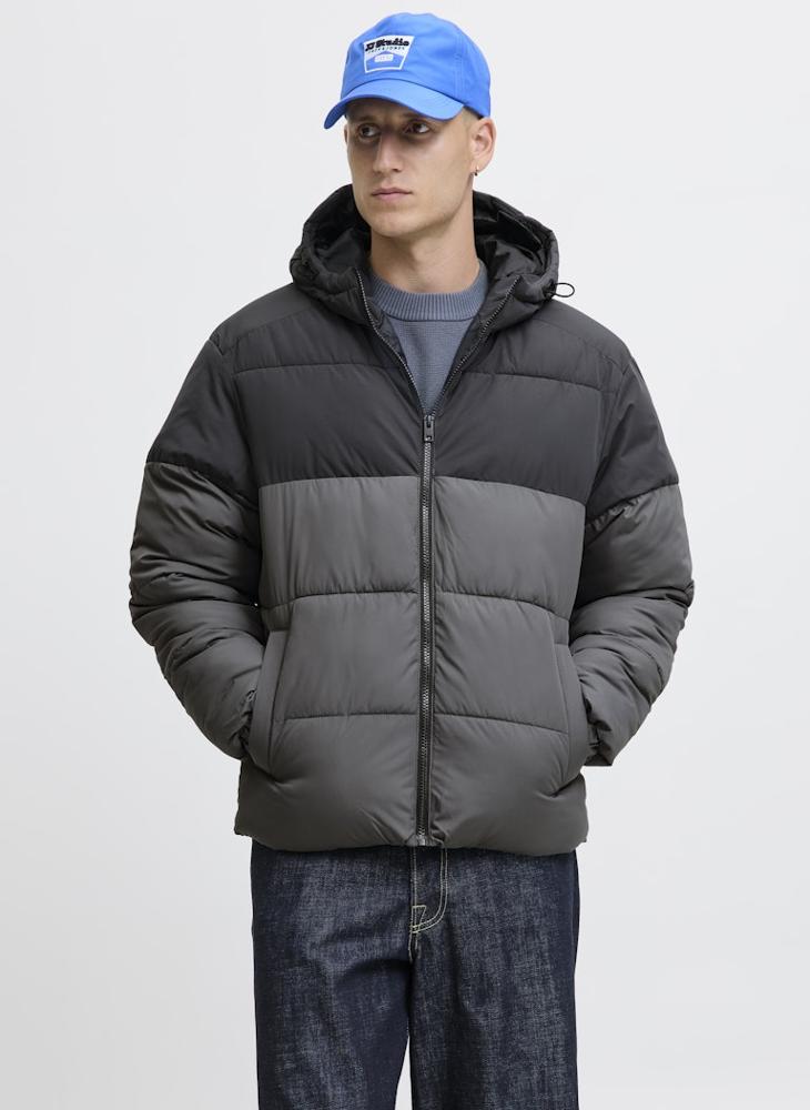 JACK & JONES Casual Regular Fit Puffer Jacket - Image 1