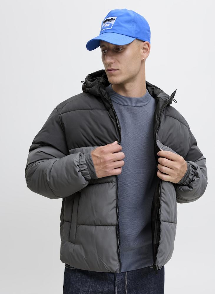 JACK & JONES Casual Regular Fit Puffer Jacket - Image 3