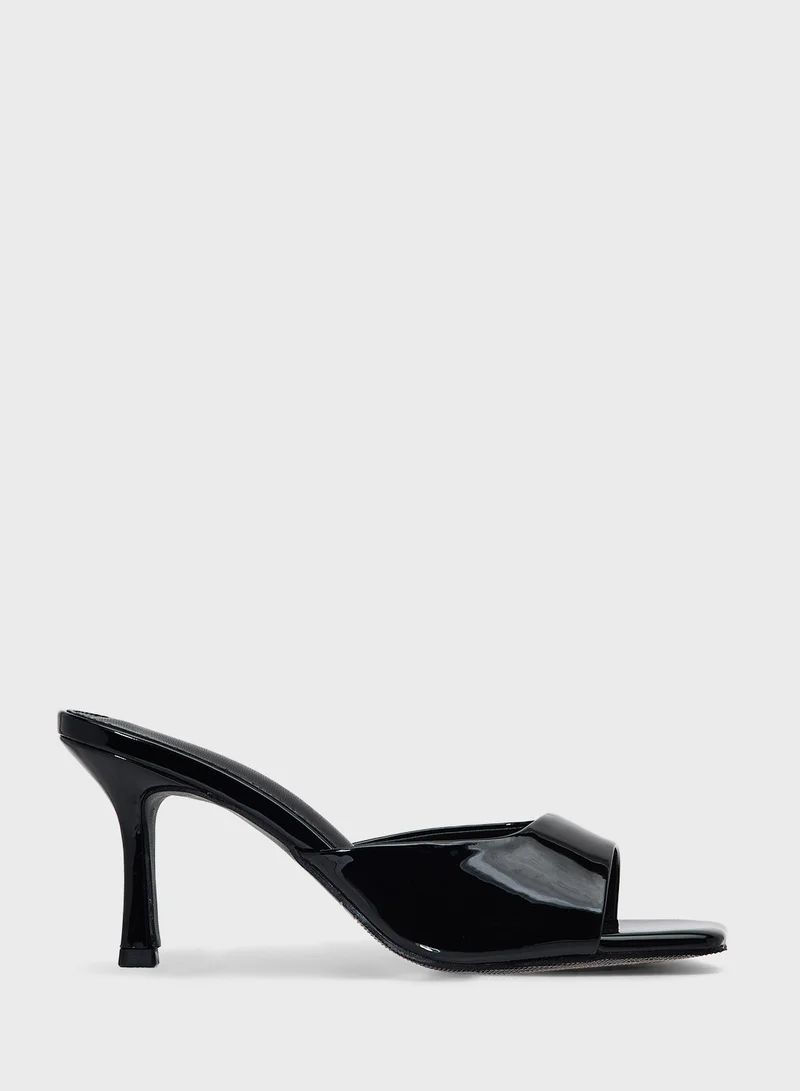 Ginger High Heeled Mule Sandal