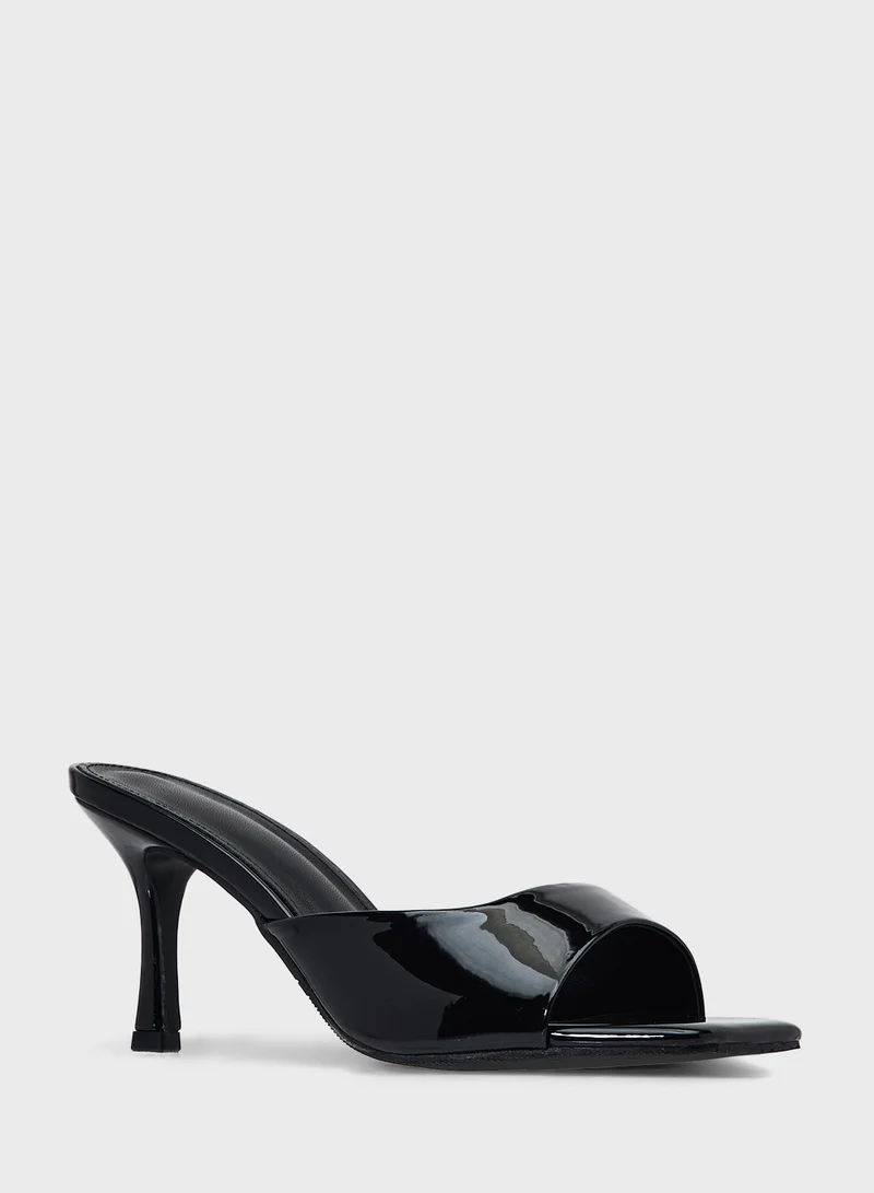 Ginger High Heeled Mule Sandal