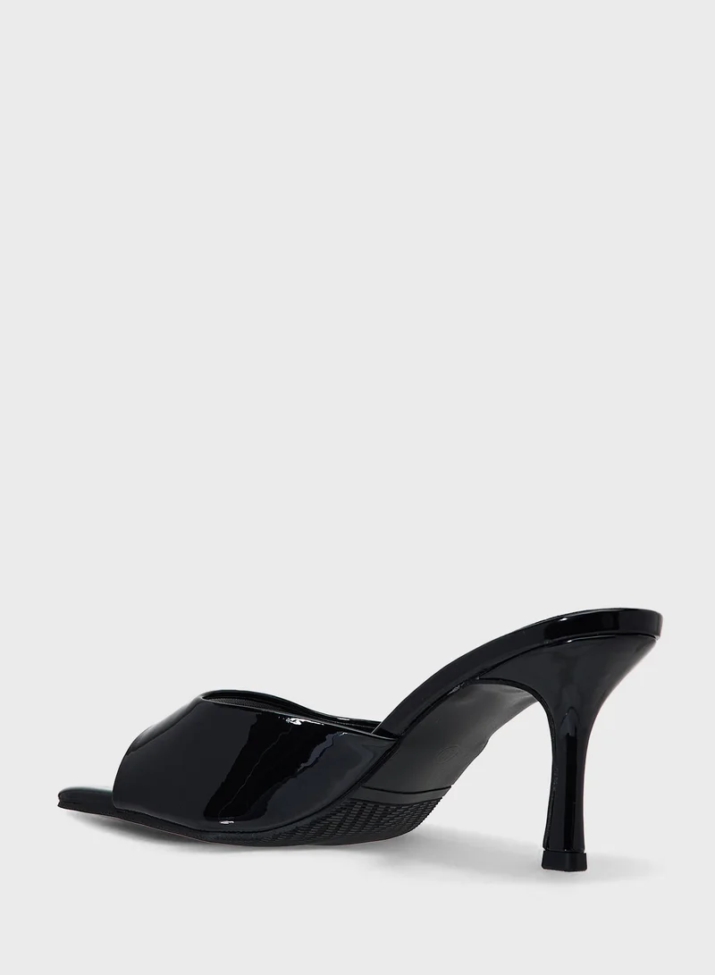 Ginger High Heeled Mule Sandal