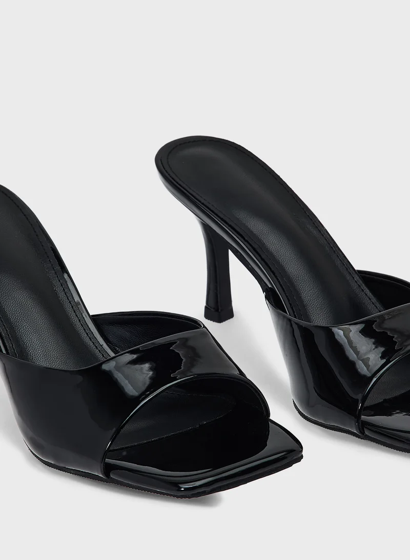 Ginger High Heeled Mule Sandal
