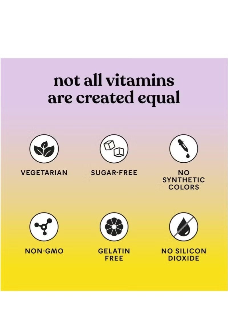 ليمي بي حلوى جيلاتينية بروبيوتيك للنساء من بور - توازن درجة الحموضة، التحكم في الرائحة، صحة الخميرة والأمعاء + فيتامين سي لتعزيز المناعة - بنكهة الأناناس، 60 حلوى جيلاتينية - Image 3